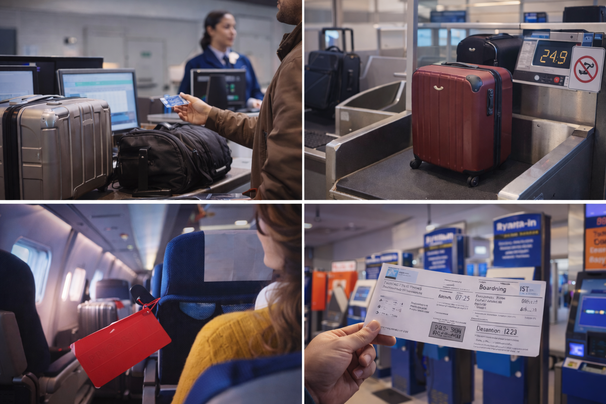 Baggage, seat choices, and check-in rules—typical paid add-ons.